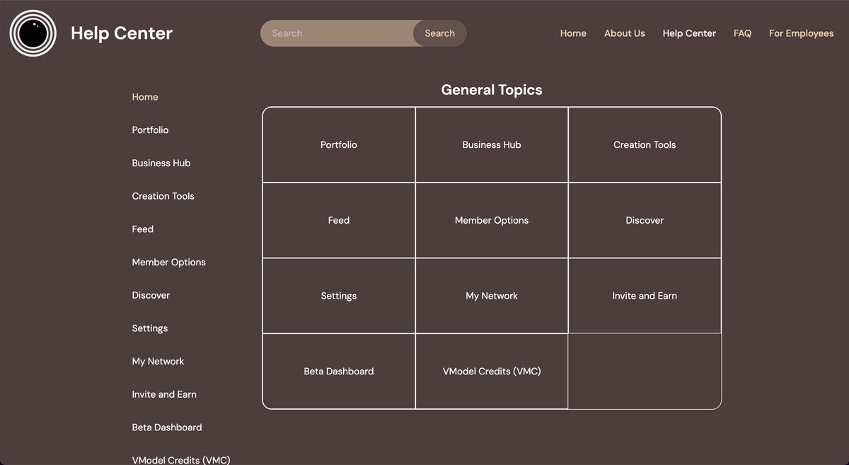 VModel App Screenshot